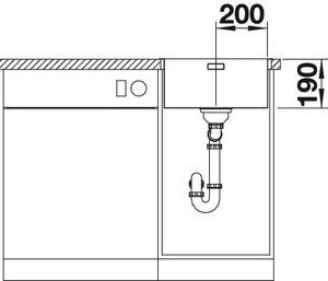 BLANCO ANDANO 400-IF INOX Saten polirano - Image 4